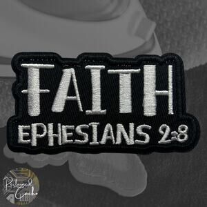 Faith Iron On Patch